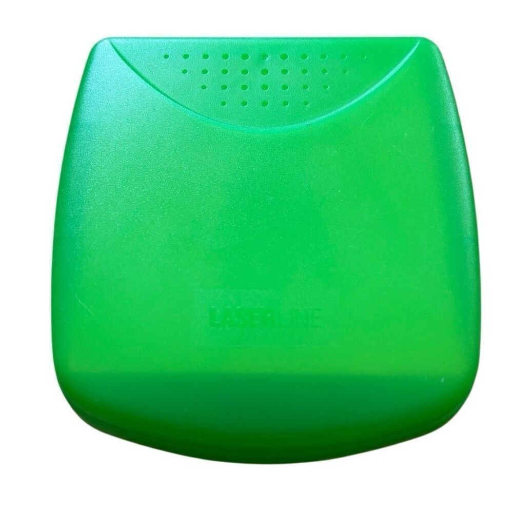 LaserLine Green Hard Shell 20 CD/DVD Case